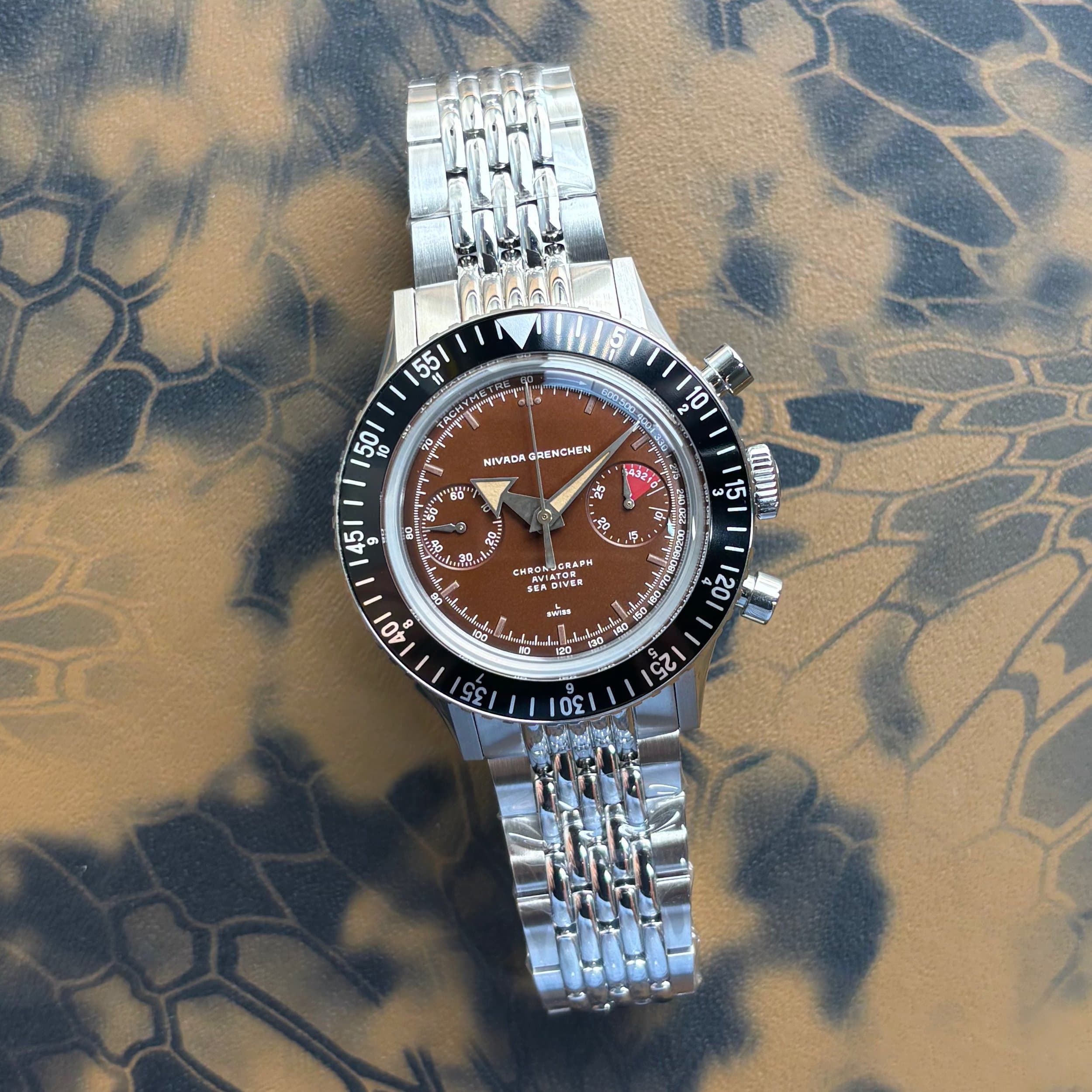 Nivada Grenchen Chronomaster Broad Arrow - Photo 1