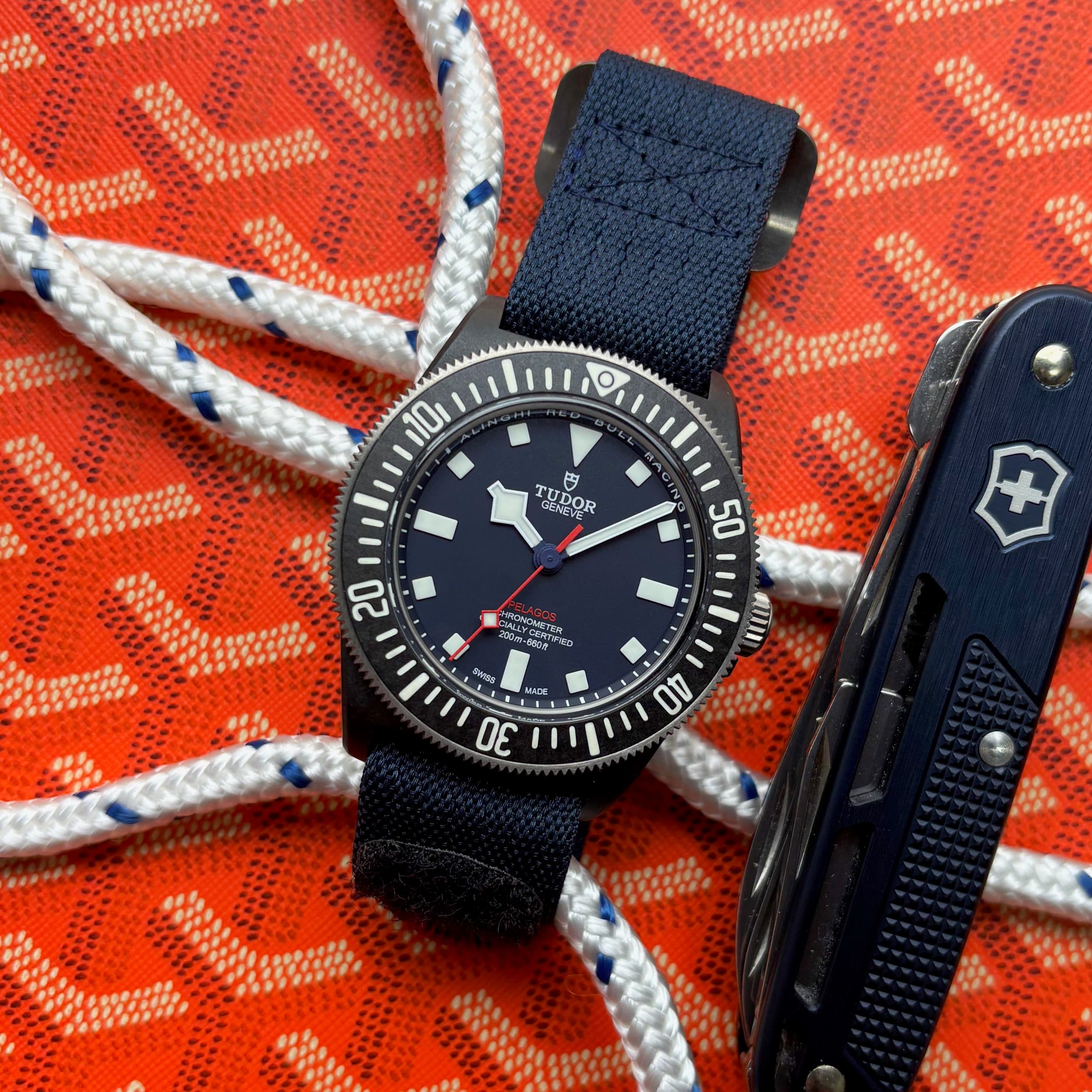 Tudor Pelagos FXD Alinghi Red Bull Racing Edition