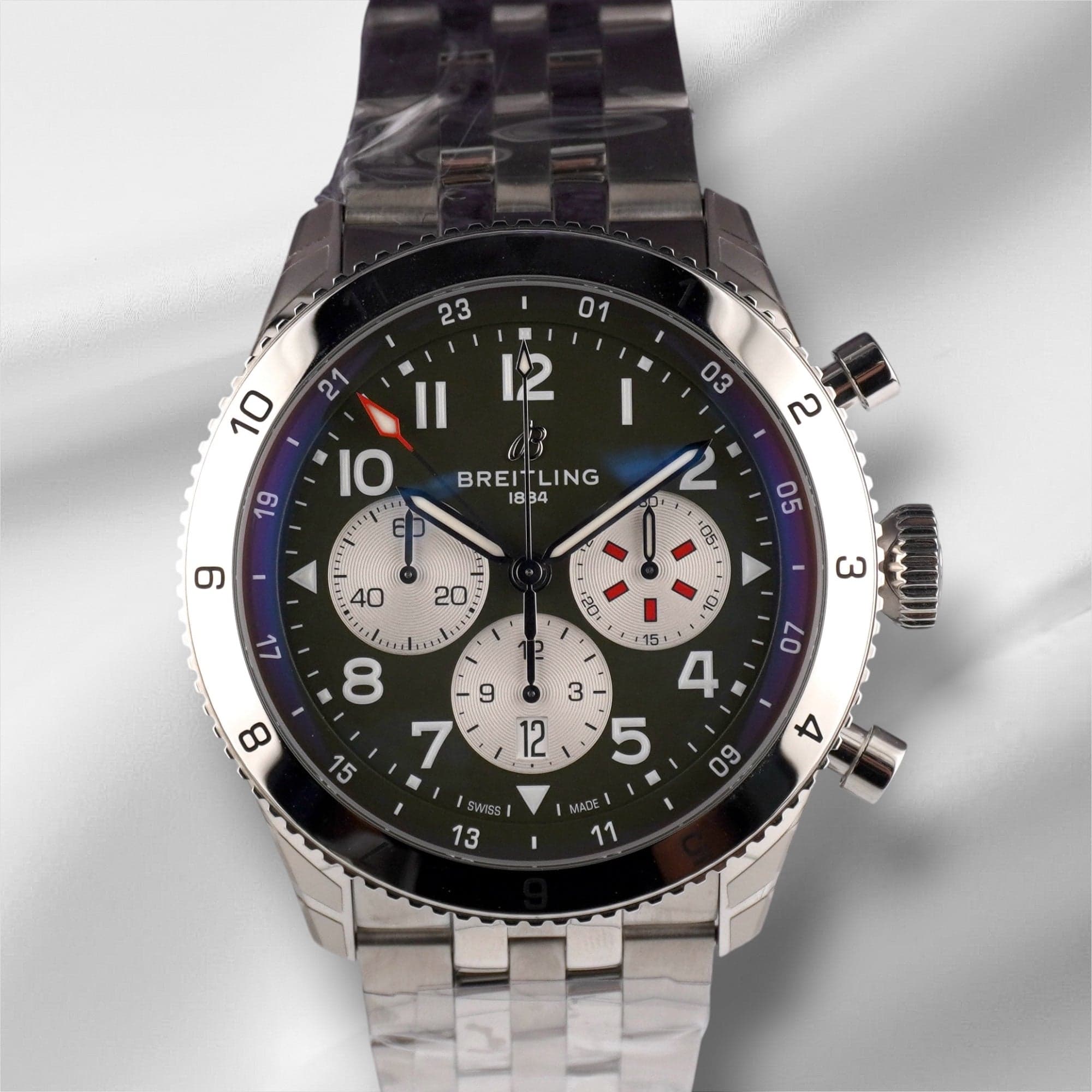 Breitling Super AVI B04 Chronograph GMT 46 Curtiss Warhawk - Photo 1