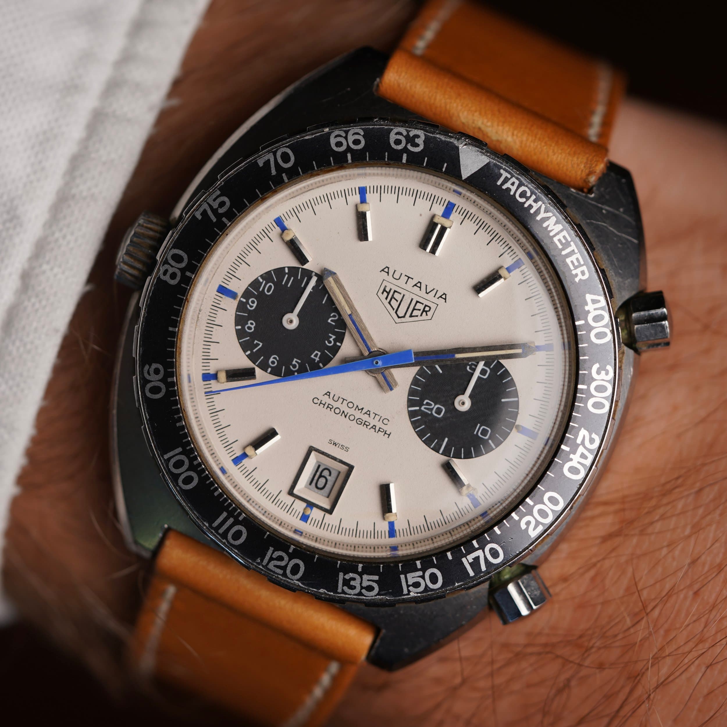 Heuer Autavia Jo Siffert Mk 6 - Photo 1