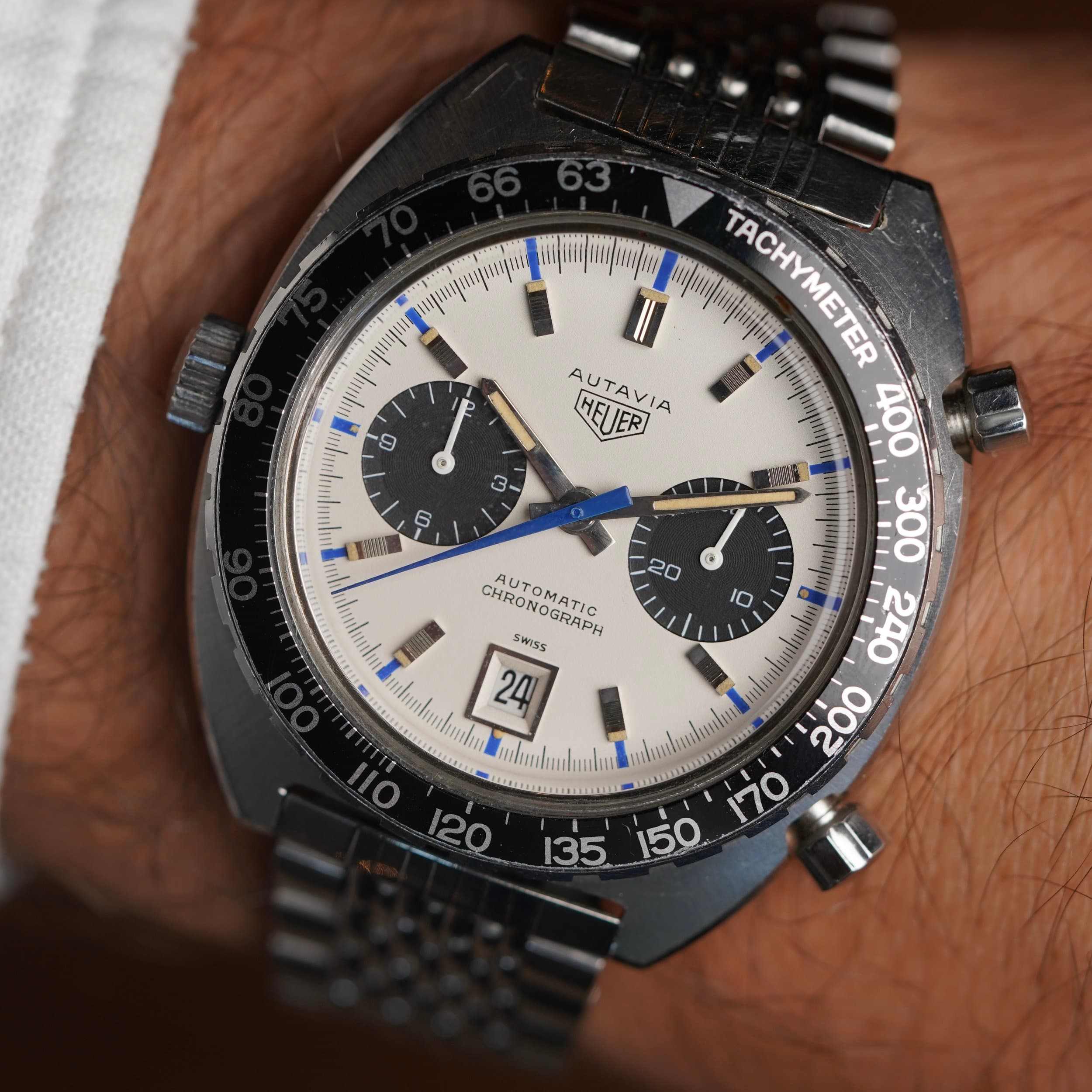 Heuer Autavia Jo Siffert Mk 2 - Photo 1