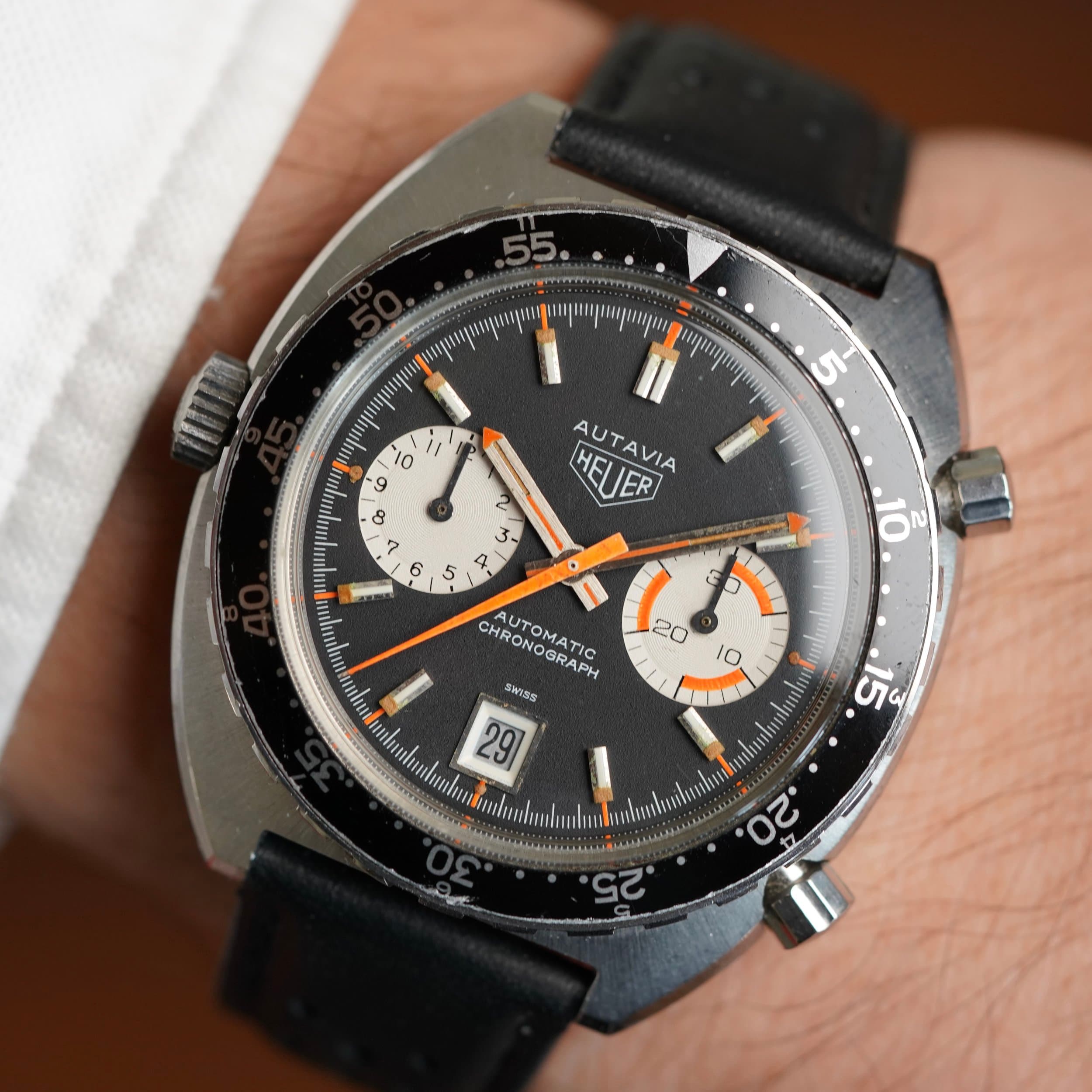 Heuer Autavia Orange Boy - Photo 1