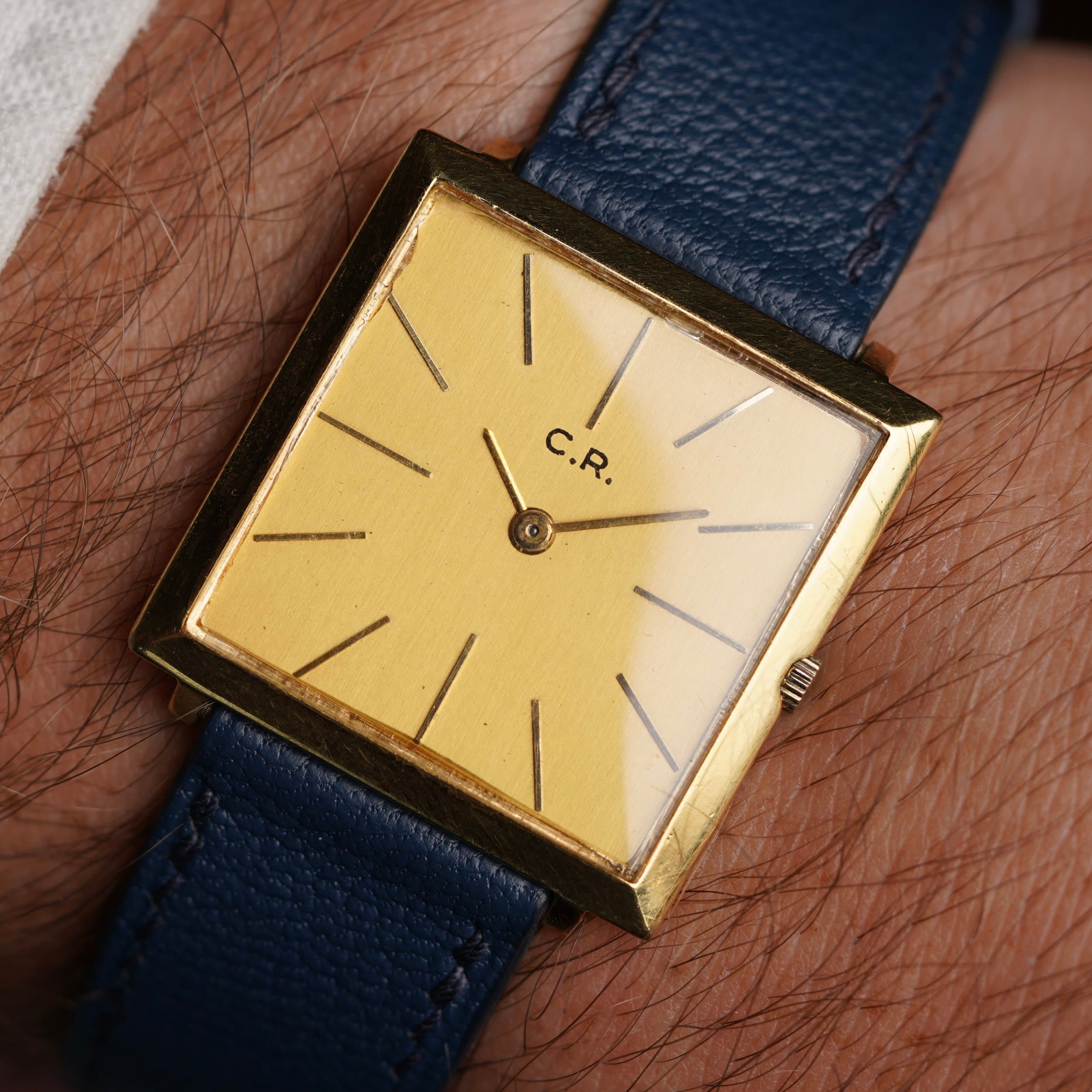 Marvin Hime Rectangular Wristwatch - Photo 1