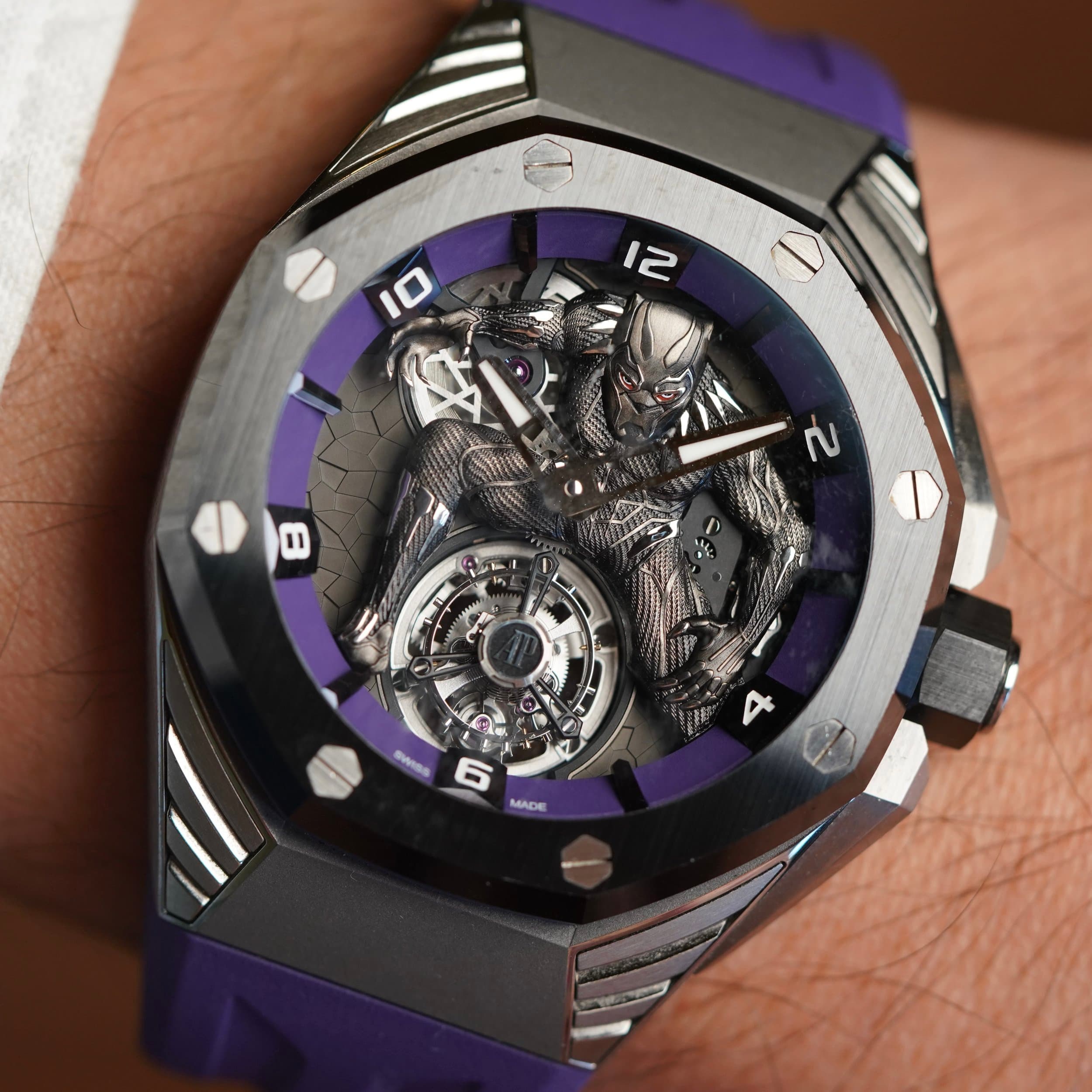 Audemars Piguet Royal Oak Concept Black Panther Flying Tourbillon