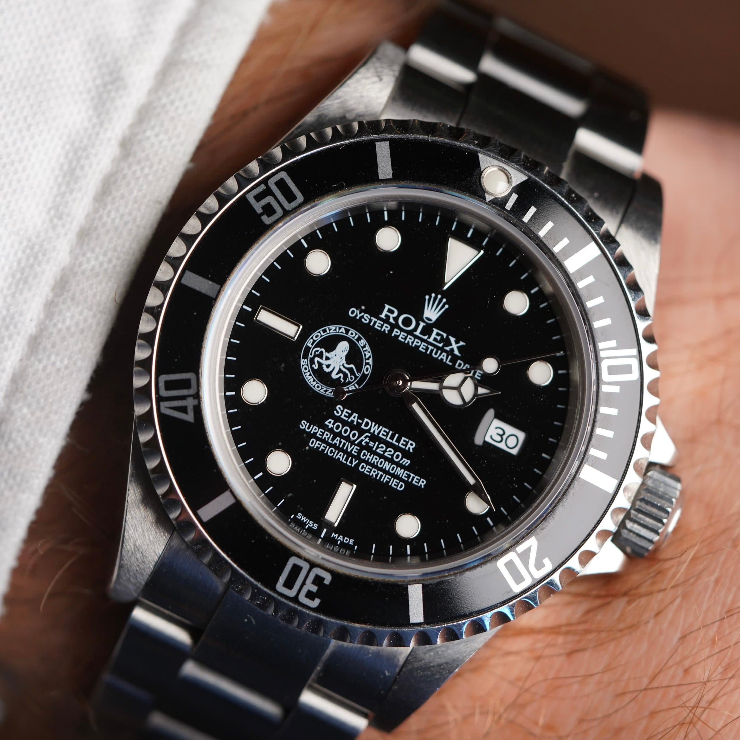 Rolex Sea-Dweller "Polipetto" Polizia Di Stato Sommozzatori - Photo 1