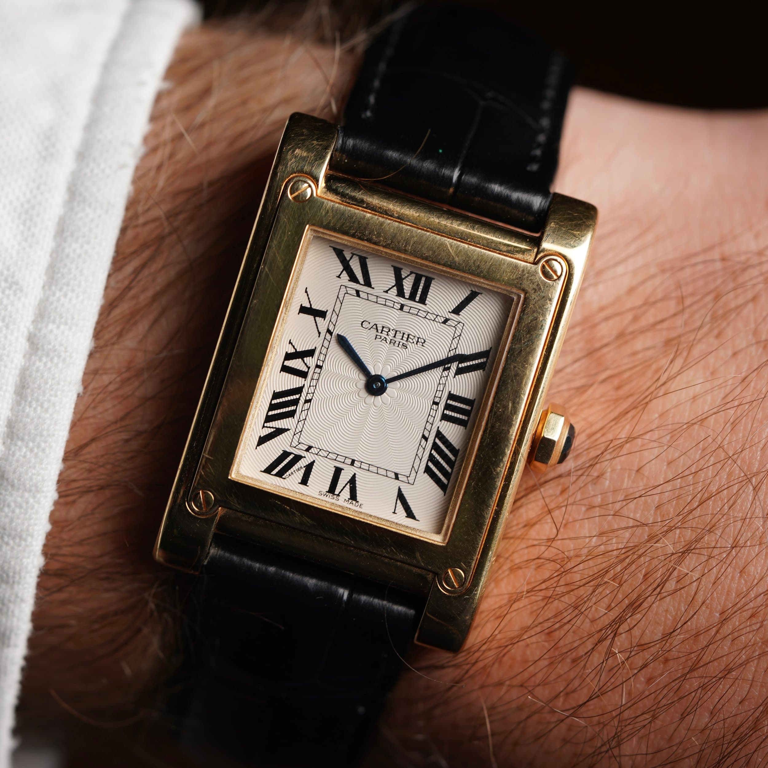 Cartier CPCP Tank à Vis Etanche