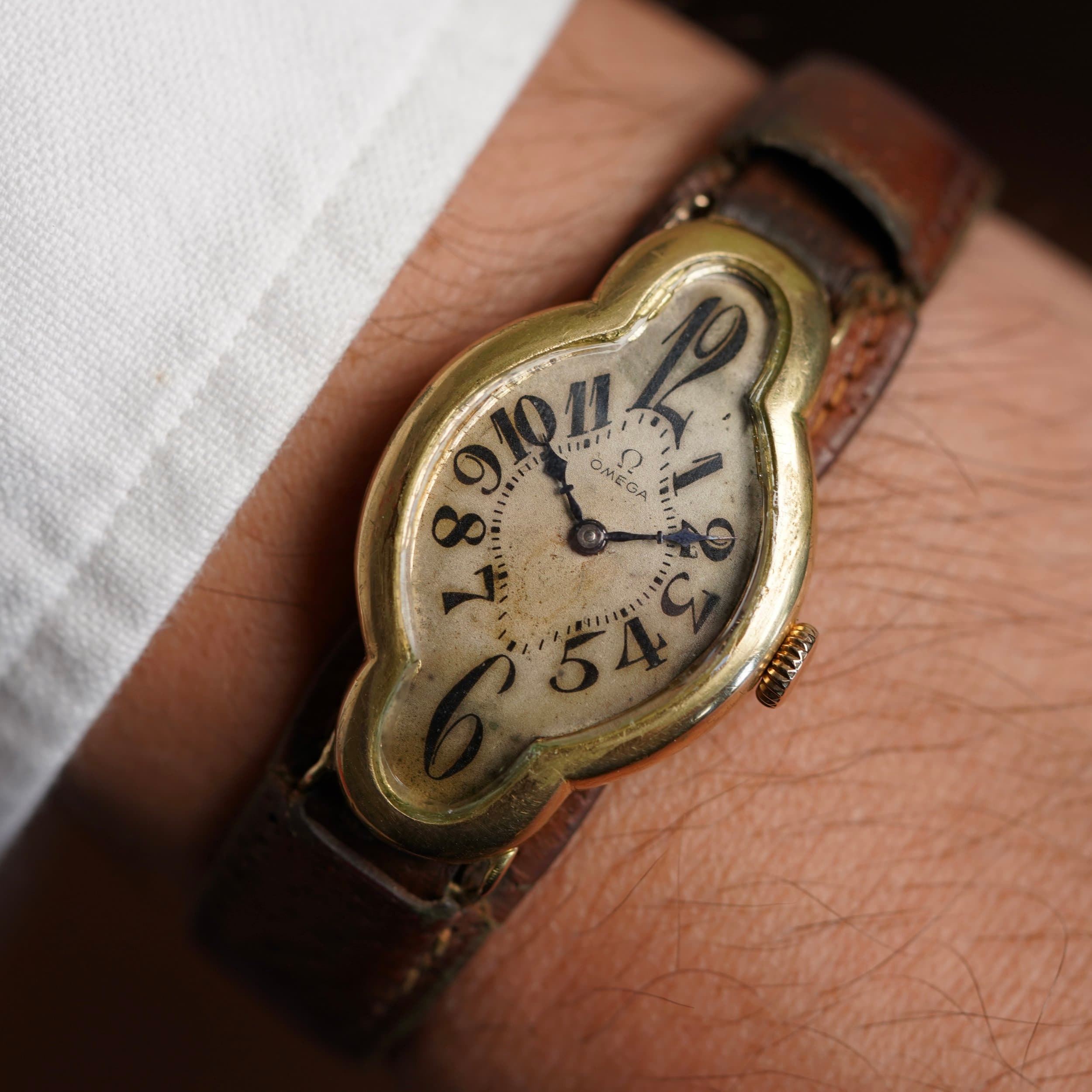 Omega Art-Deco Wristwatch - Photo 1