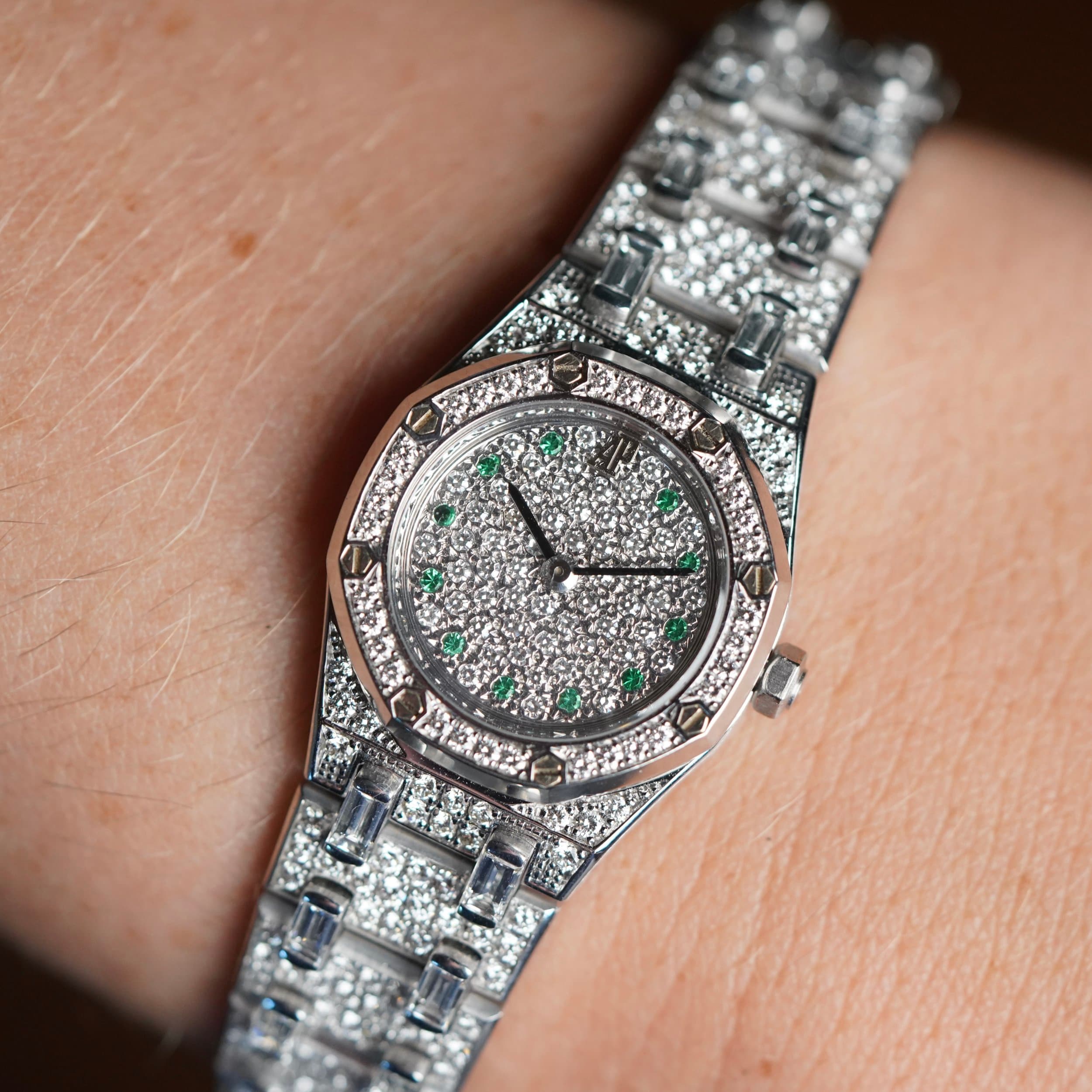 Audemars Piguet Super Mini Royal Oak Diamond Set - Photo 1