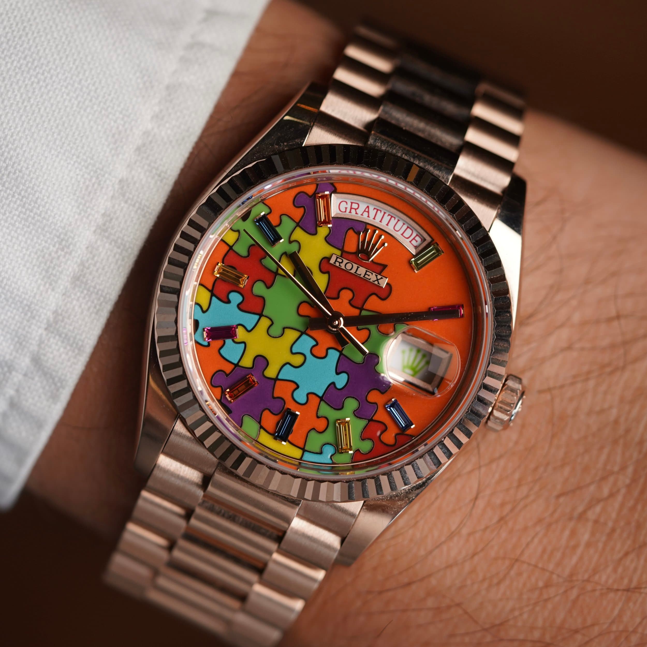 Rolex Day-Date "Puzzle" / "Jigsaw" - Photo 1