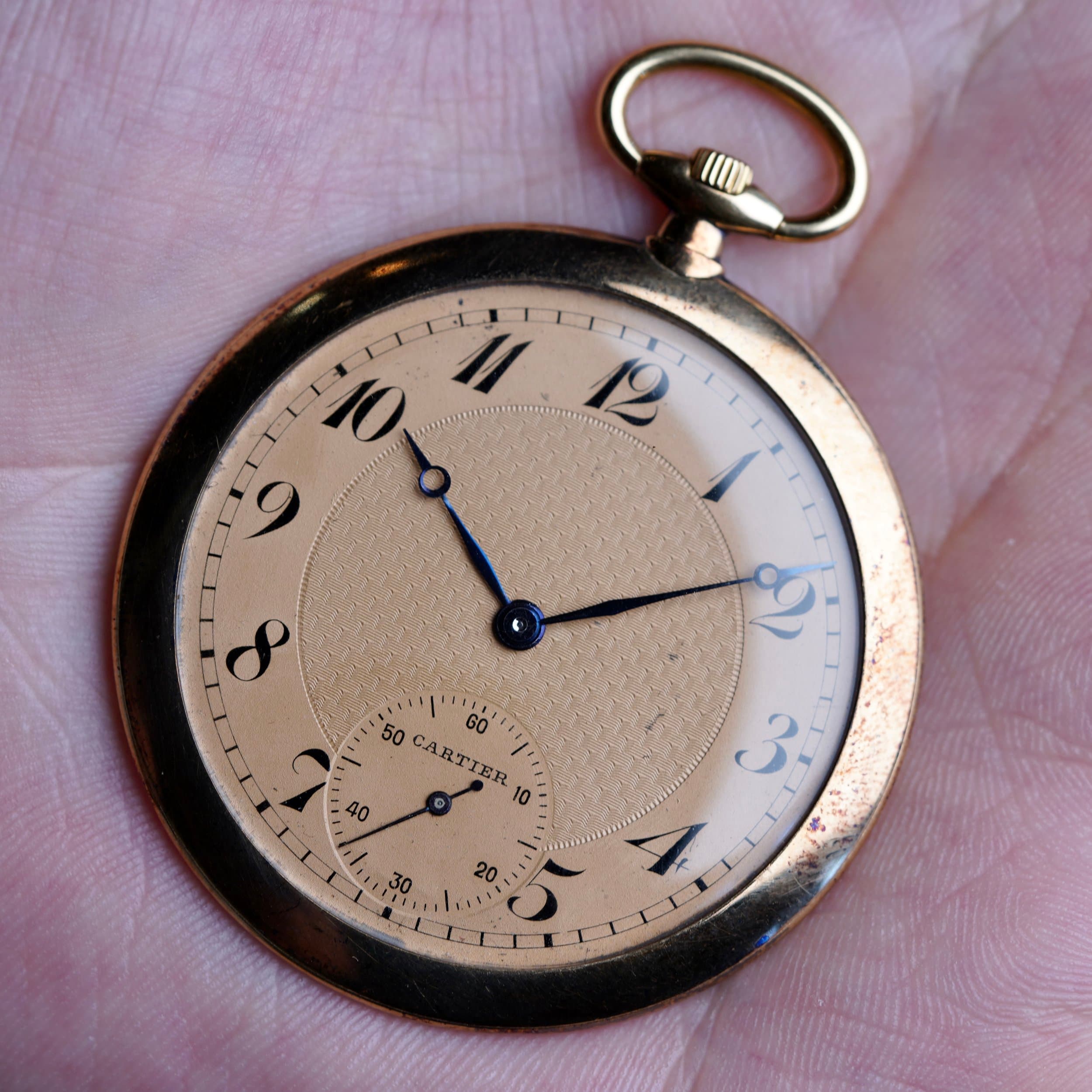 Cartier Knife Pocket Watch - Photo 1