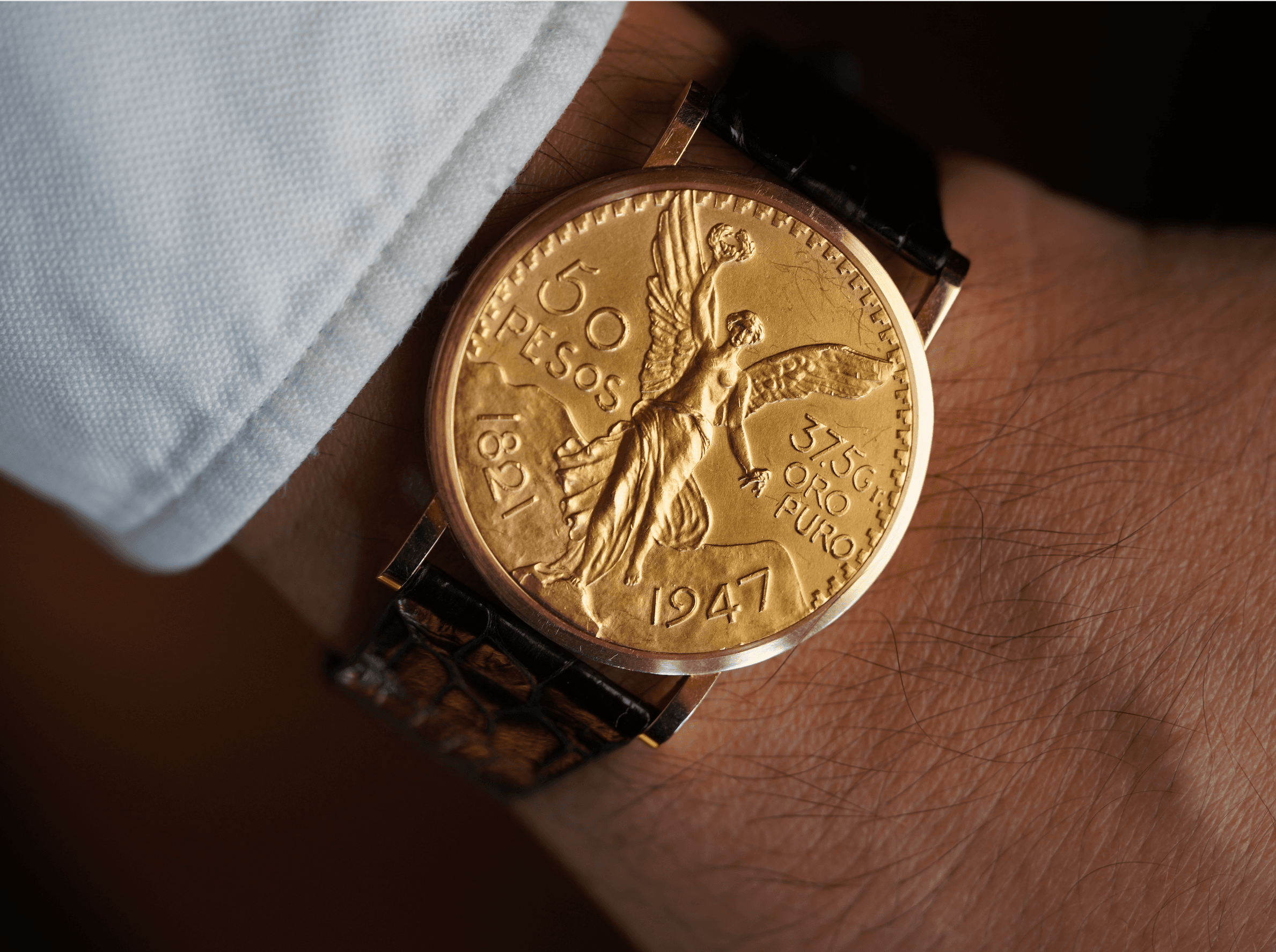 Rolex “Centenario” Mexican Coin Watch - Photo 1